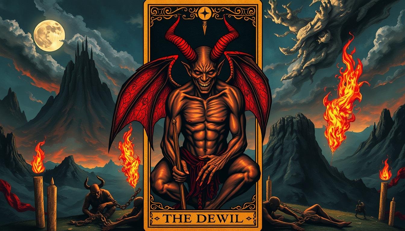 Cartas del tarot, el diablo